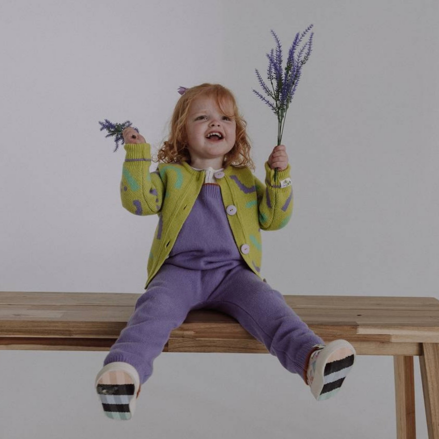 Key Lime Pie Patterned Cardigan