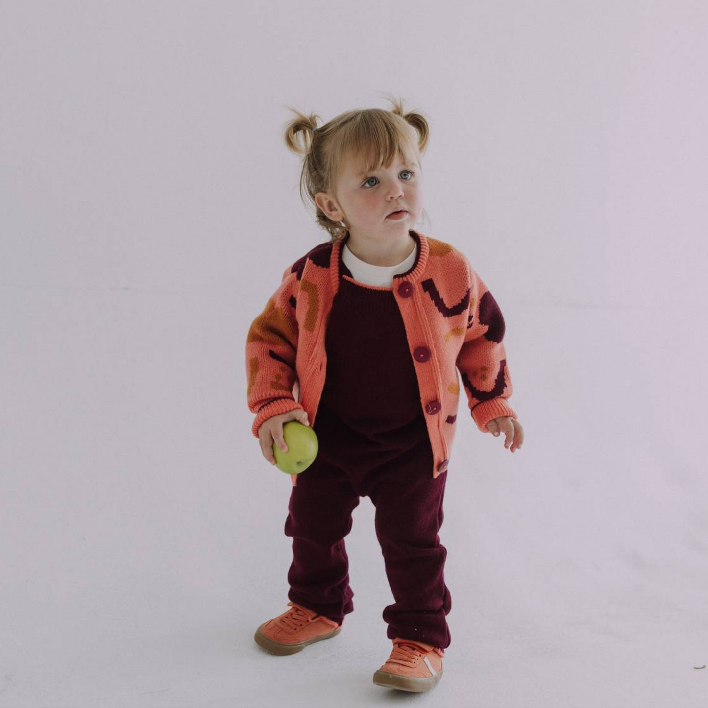 Cherry Cobbler Knitted Dungarees